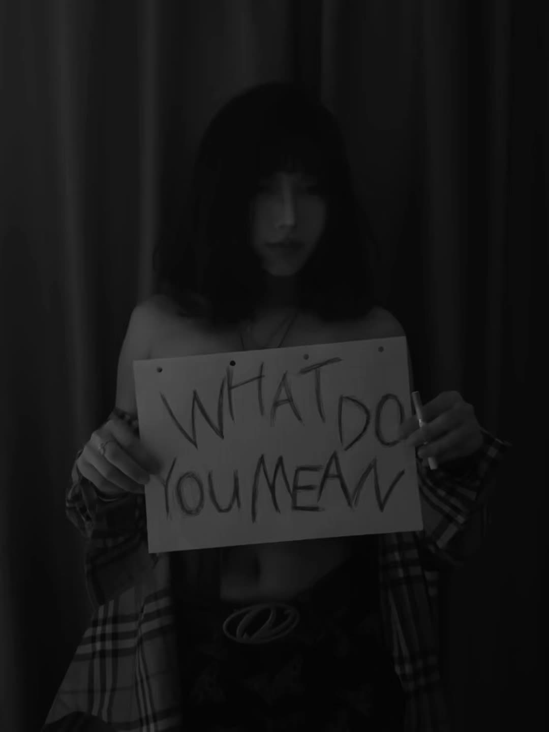 what do you mean