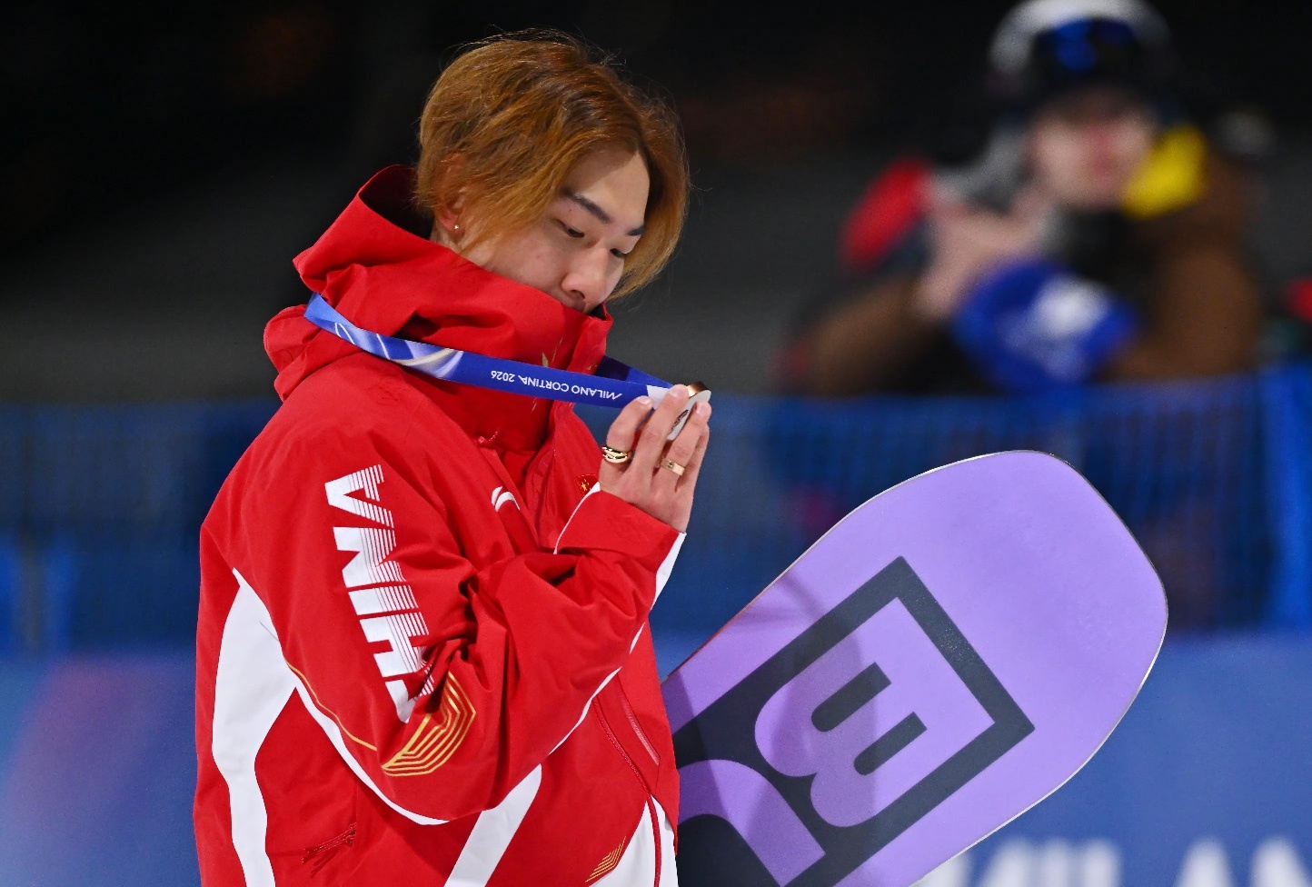 王一博点赞了苏翊鸣 虽有遗憾，但站上领奖台就是了不起的！下一次会更好！冬奥会厚蓄