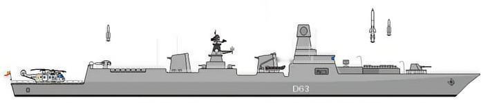 印度“加尔各答”级驱逐舰“加尔各答”级驱逐舰是印度海军于21世纪初开始建造的驱逐