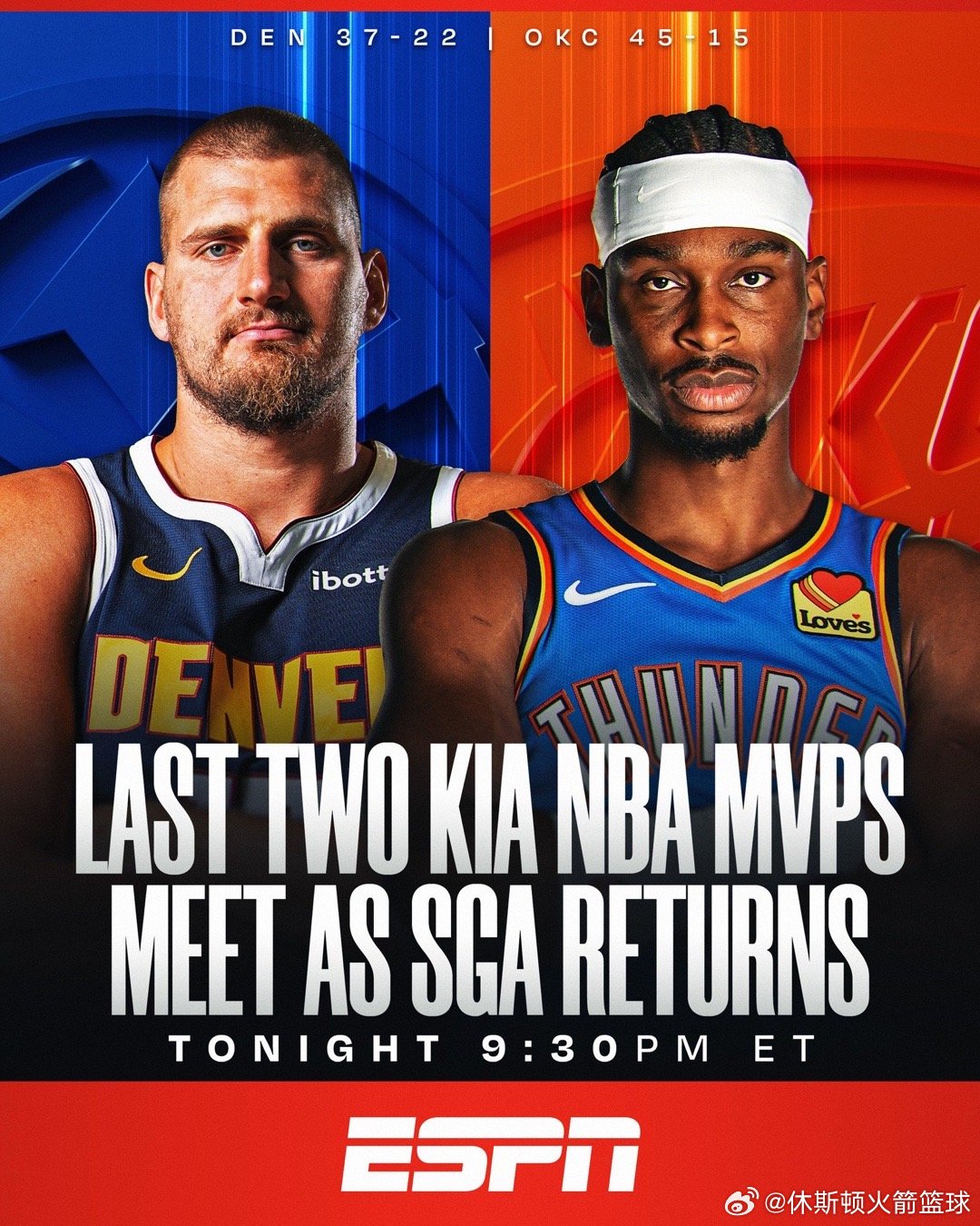 ▪️10:30  雷霆vs掘金 （西部强强对话） 网页链接 （复制链接浏览器打开