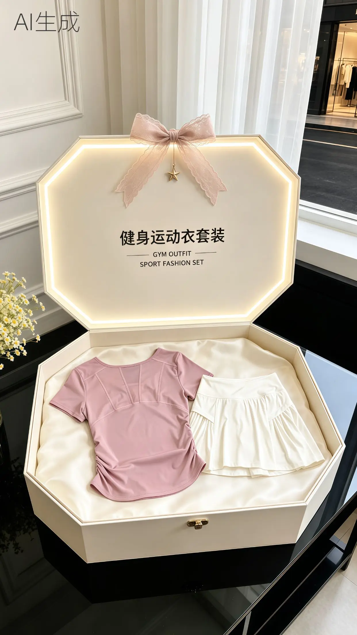 运动速干衣套装 健身运动穿搭
