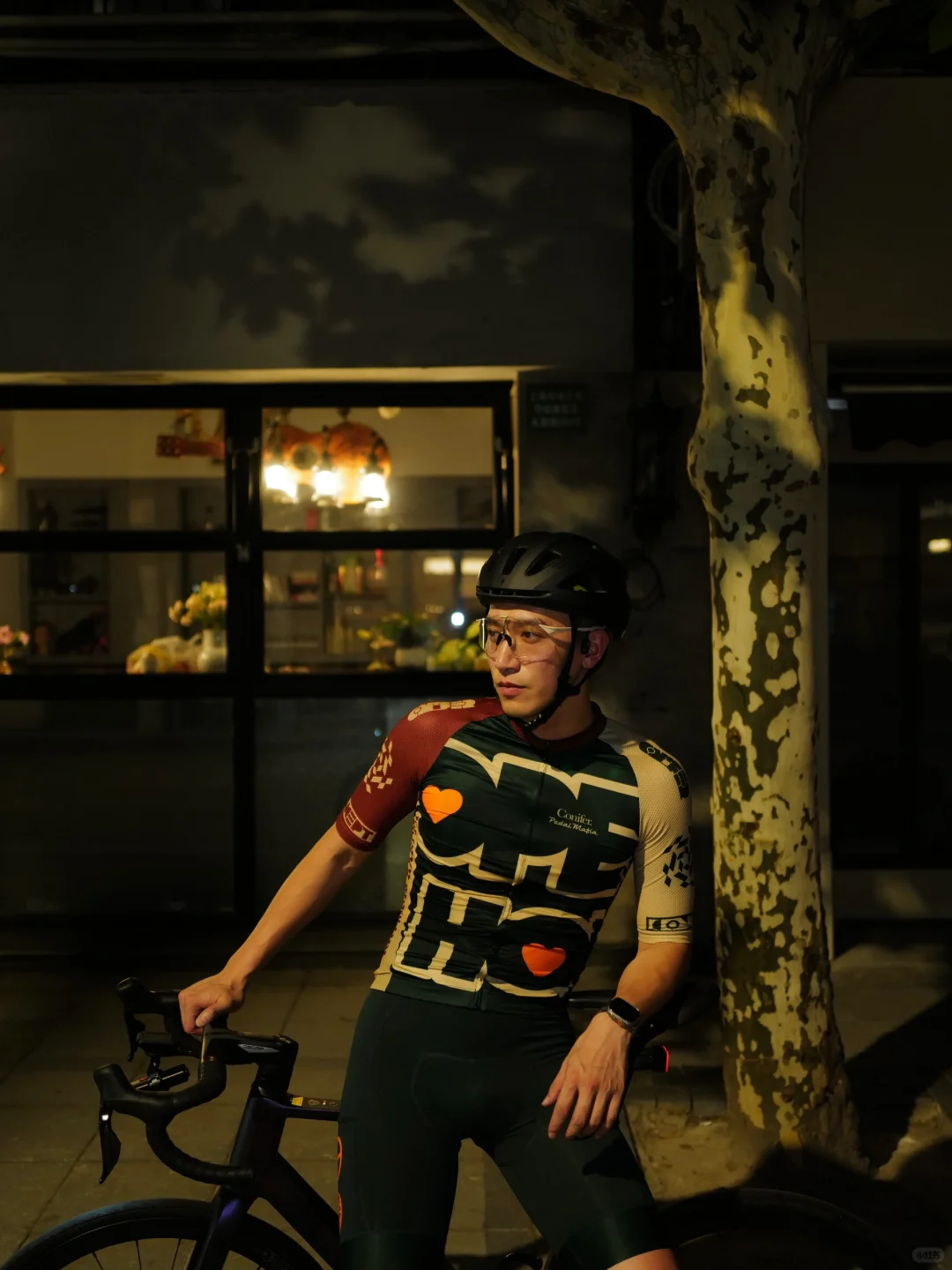 一眼相中的骑行服，那不得留个念！