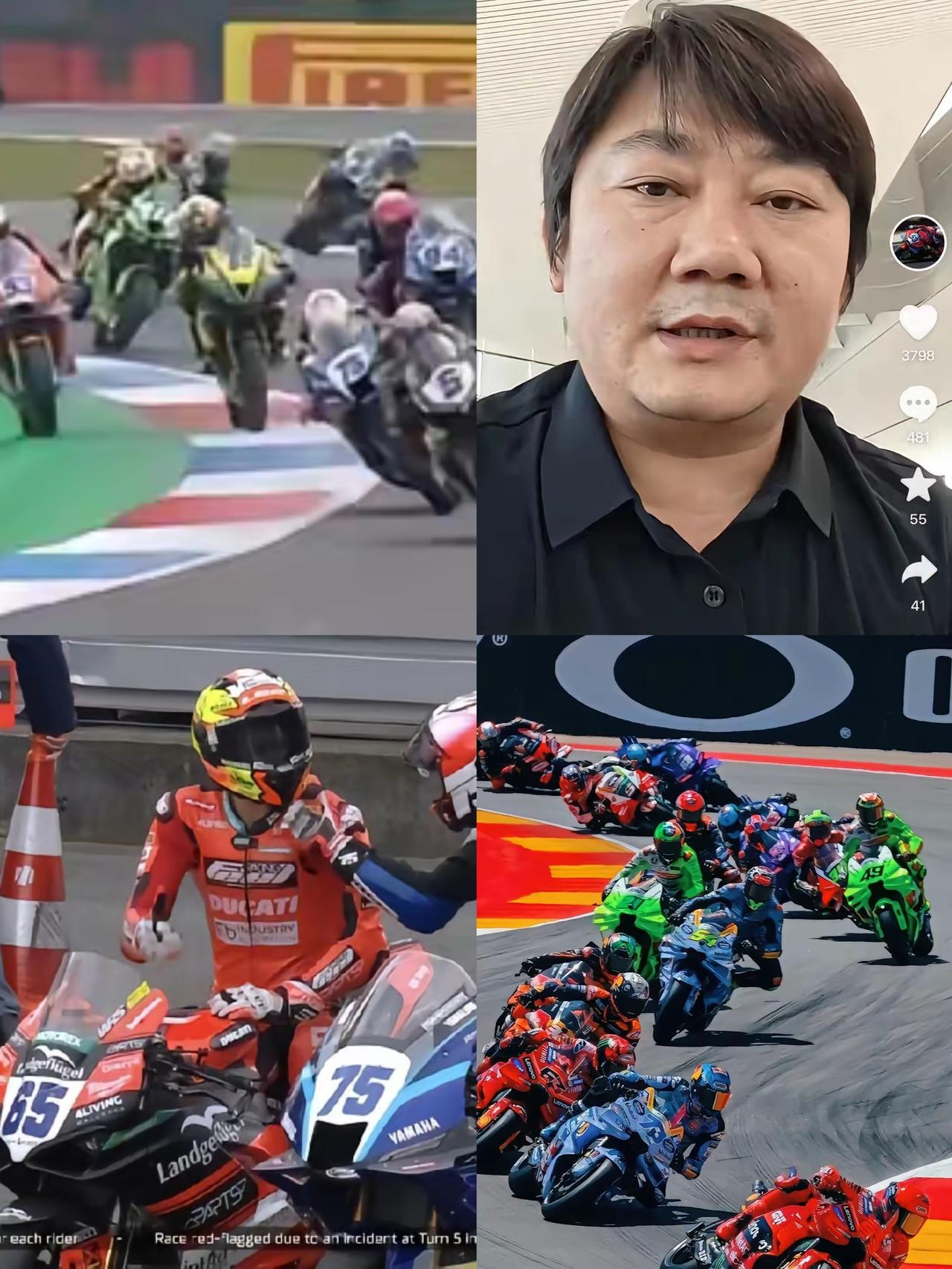 太不讲武德了！眼看德比斯就要冲到第二，差半步就能完成超车，对手两台车居然默契卡位