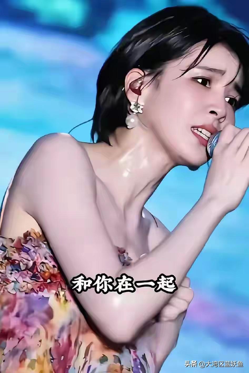 广州露天商演体感温度突破四十三度，舞台环境堪比密闭汗蒸房，四十一岁的曾沛慈登台连