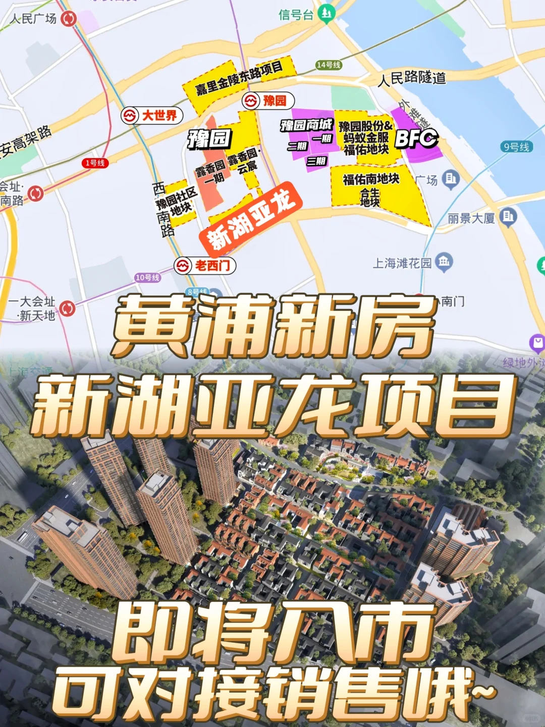 【即将入市】新湖亚龙黄浦项目❗可对接❗❗