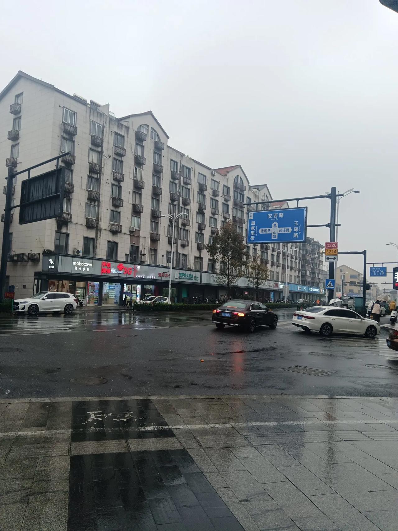 雨日忧思
 
天色渐黯，铅云仿若沉甸甸的心事，沉甸甸地坠在城市的上空。细密的雨丝