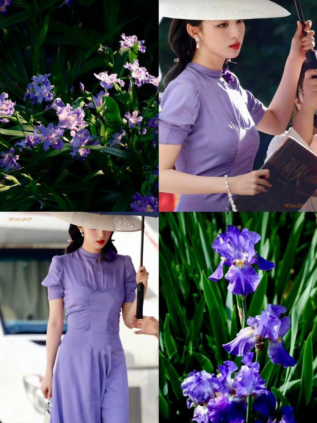 王楚然内娱花塑美人看到这个图，惊叹于世上怎么会有设计这么奇葩的丑衣服？？只能看美