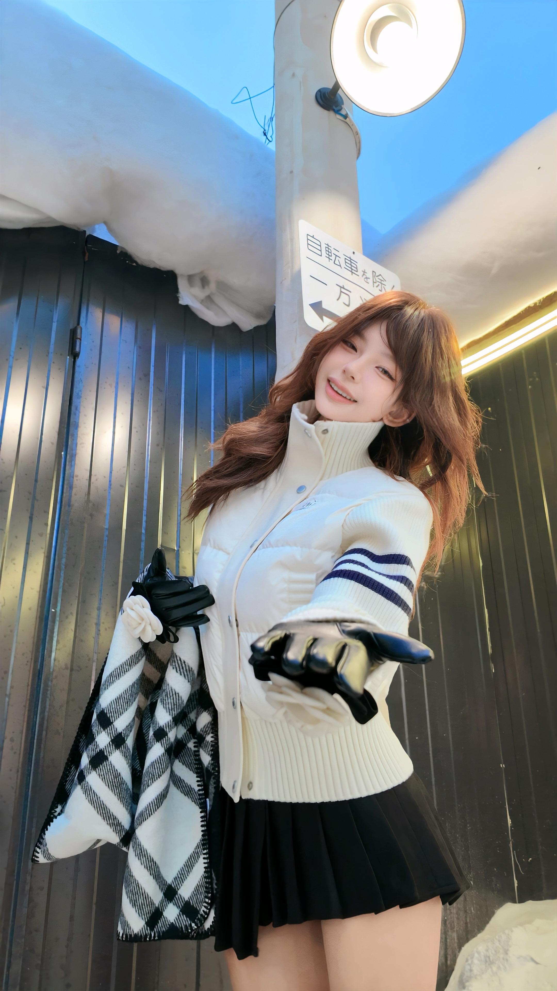 如果能与你并肩 下雪天也是好天气