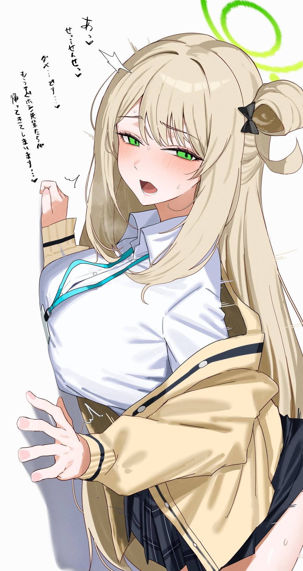 十六夜野宫——碧蓝档案——画师: 音彗こめと，网页链接