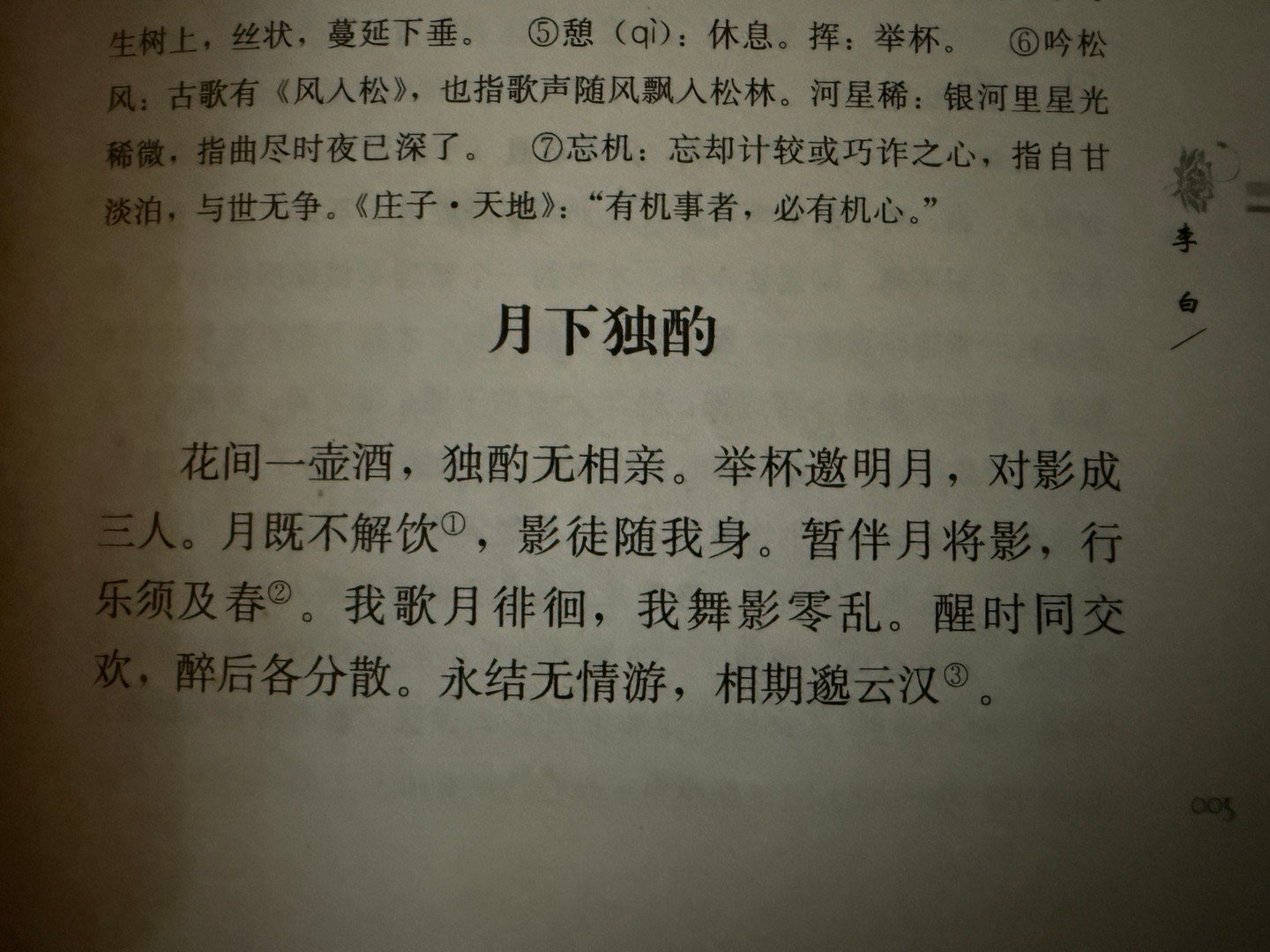 暂伴月将影，行乐须及春 