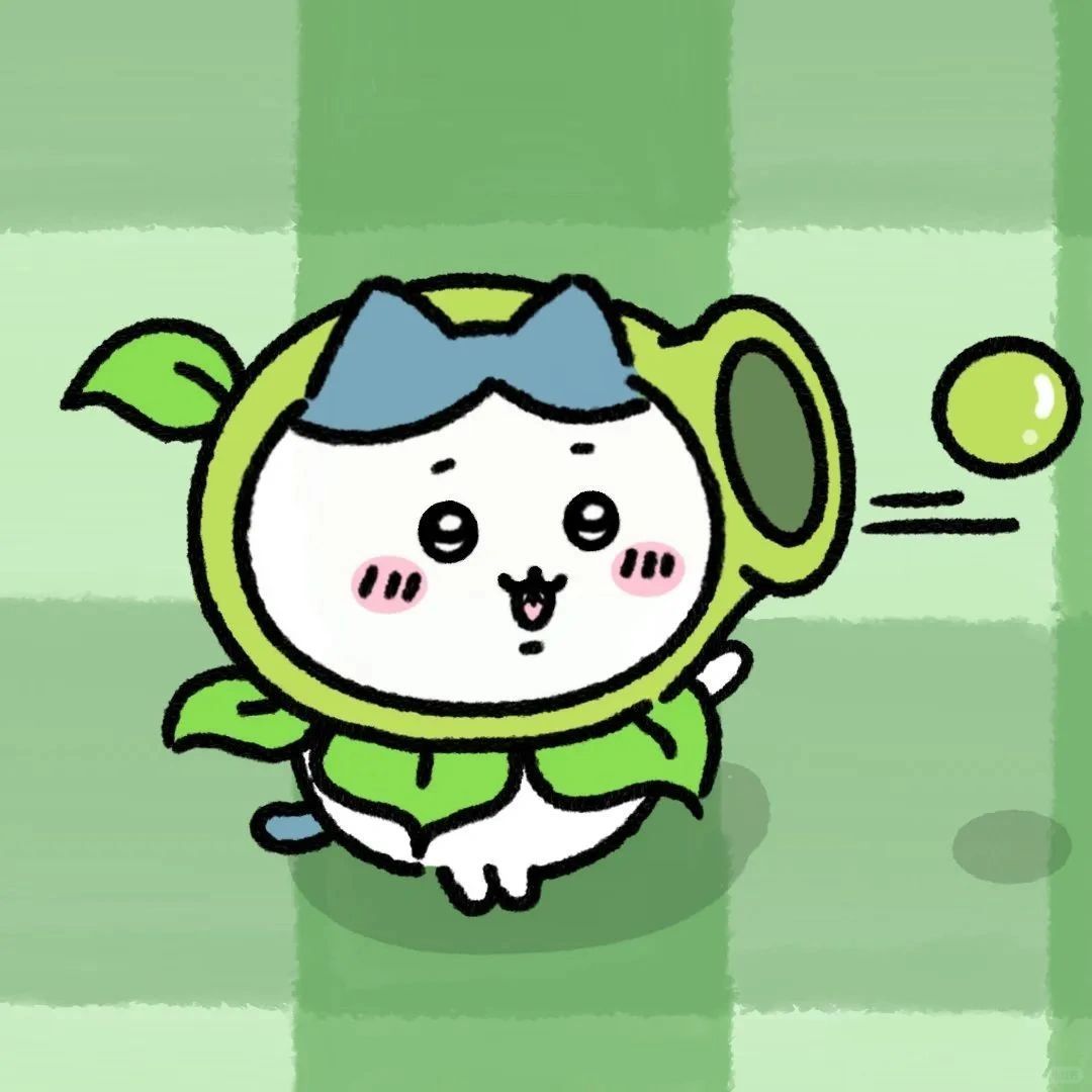Chiikawa吉伊卡哇植物大战僵尸头像 