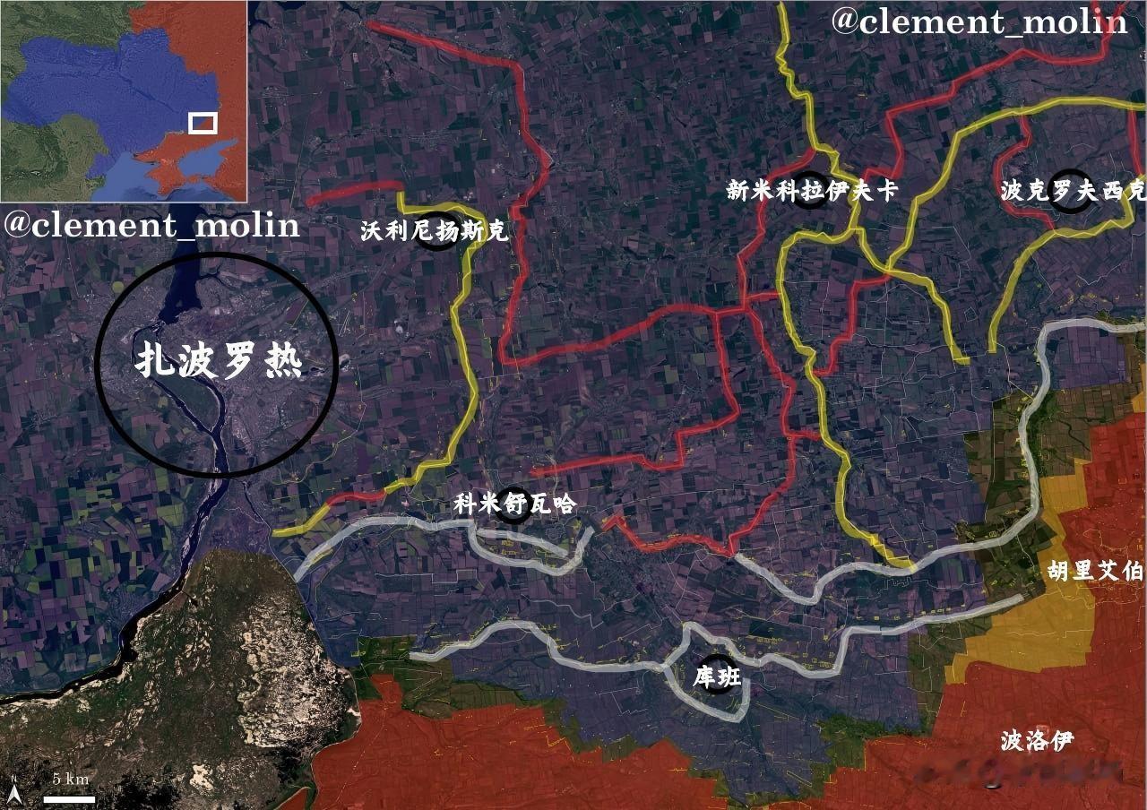 半年来，乌克兰在扎波罗热地区新建了6条带有防御工事的新防线。

类似的新防线也在