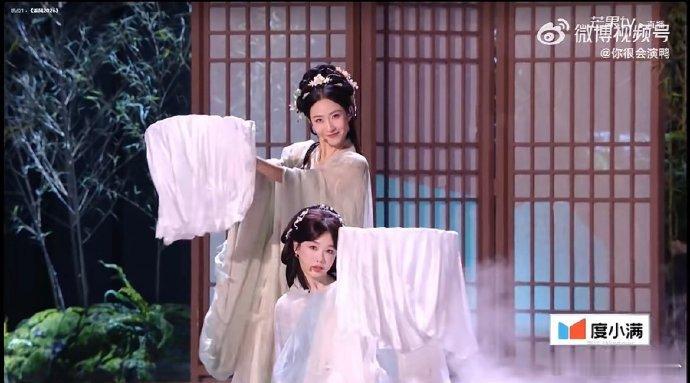 冷夜全员古风扮相乘风2026古风造型太绝了，一颦一笑都透着古典韵味，温婉又大气，