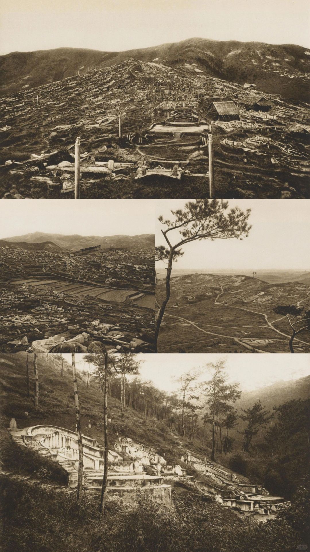 德国人镜头中的清末广州：白云山上无数坟茔