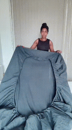 床笠原来是这么叠的，终于学会叠这玩意了。 ​​​