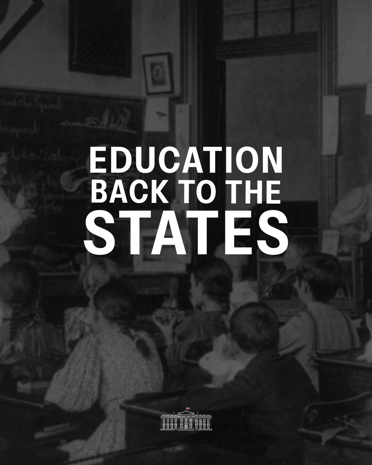 🚨快讯
白宫发文称：
激进主义在美国课堂上“没有一席之地”。
现在是时候废除教