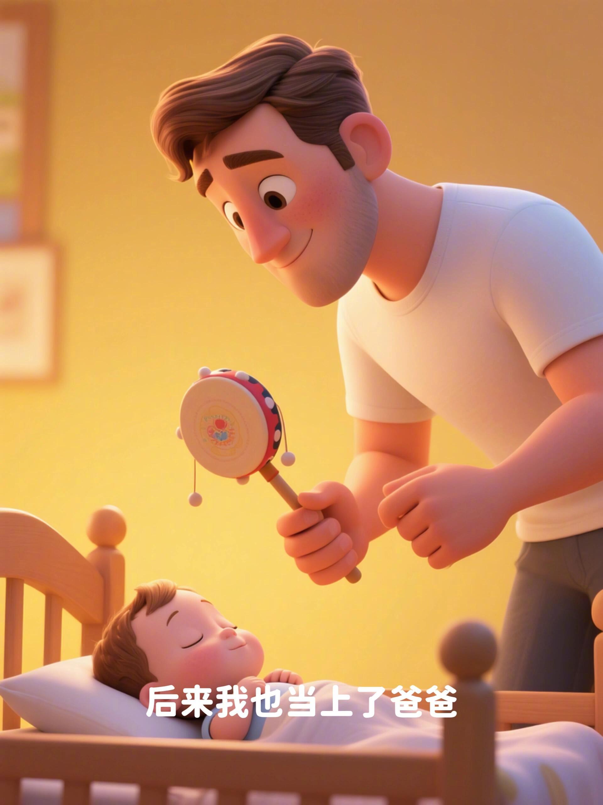 质疑父亲理解父亲成为父亲 质疑他理解他成为他 ，最后发现不如他。后来我也当上了爸