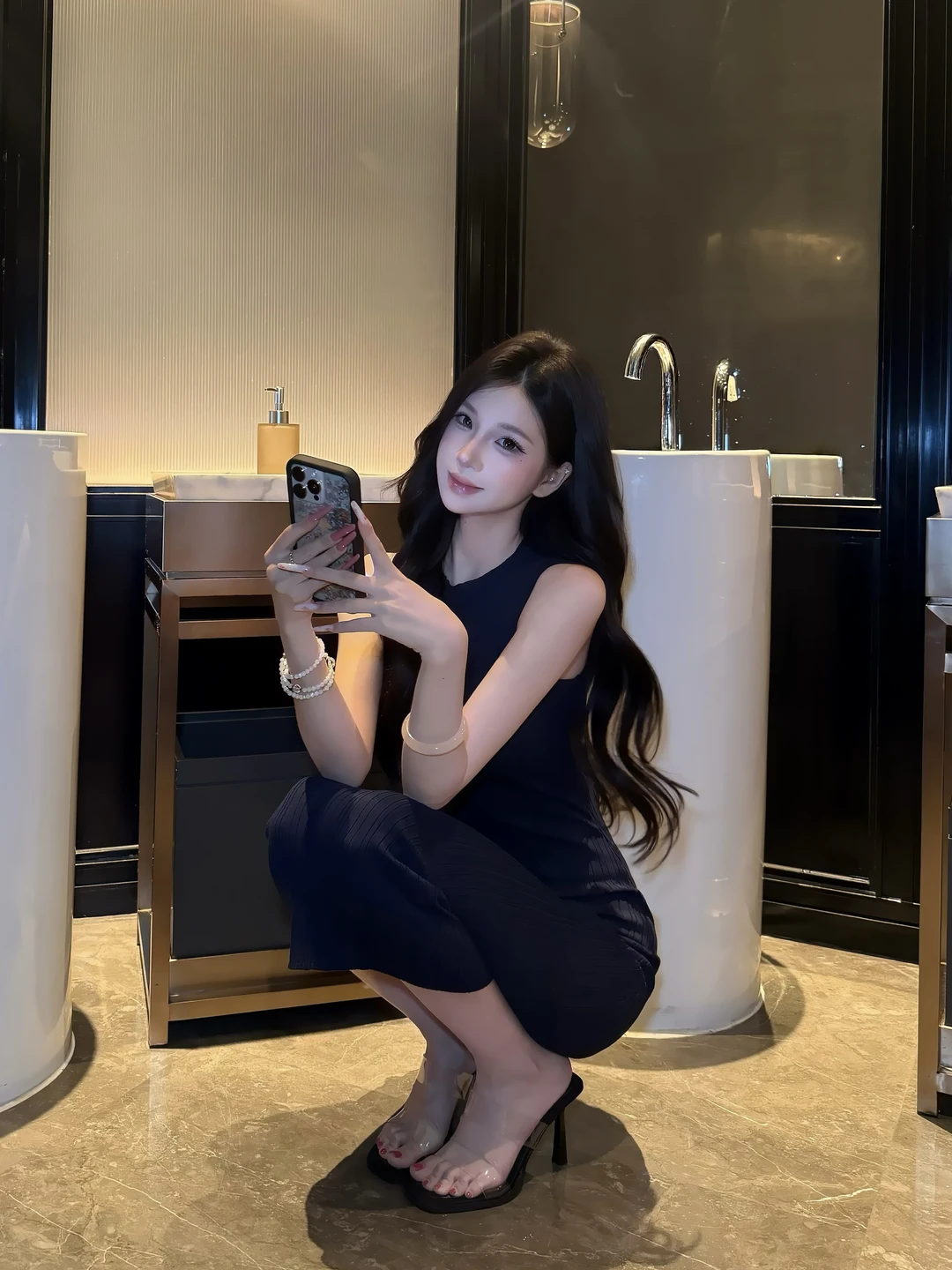 蹲着拍