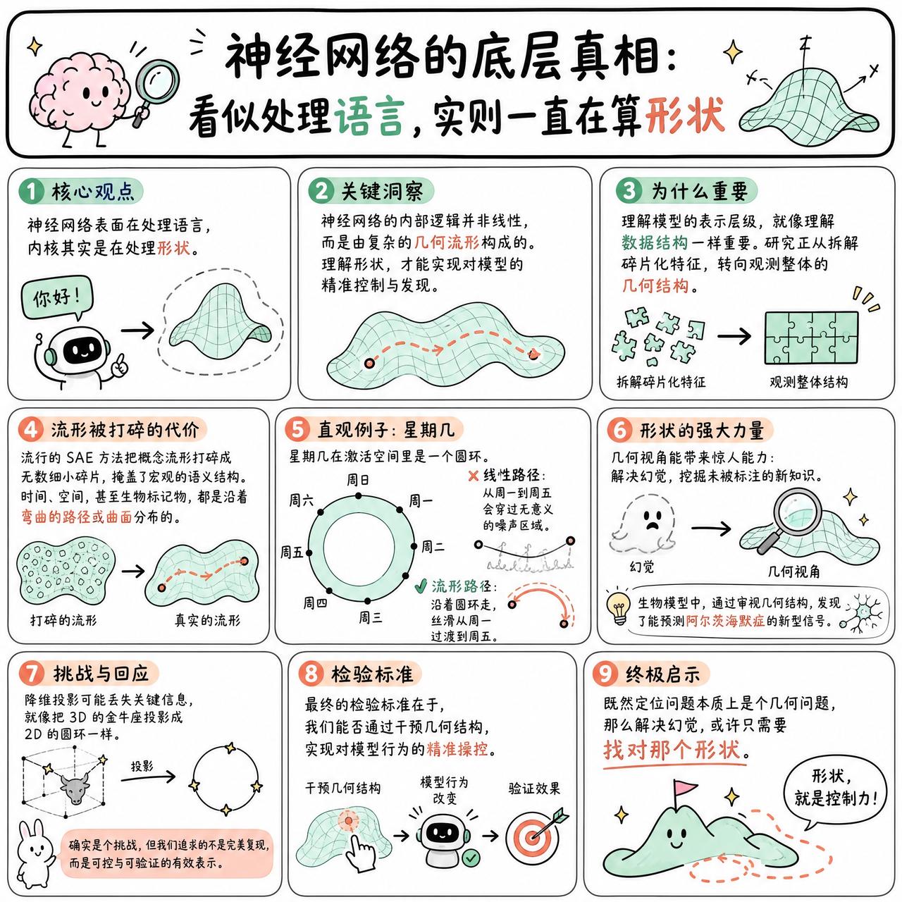 【神经网络的底层真相：看似处理语言，实则一直在算形状】

快速阅读：神经网络的内