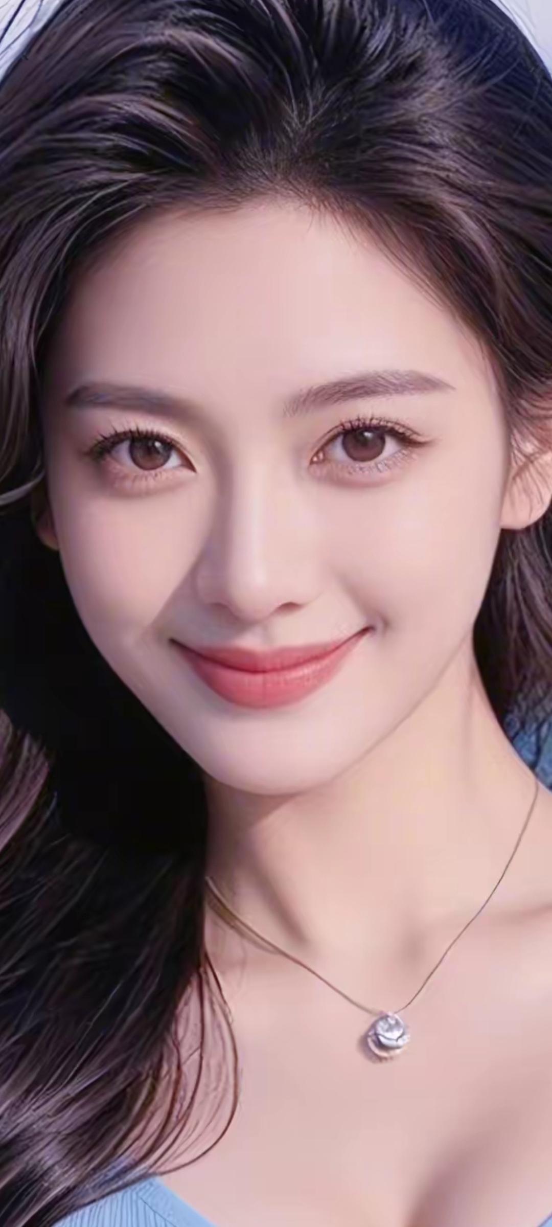 甜美笑容，温柔眼眸，清新自然，元气满满！