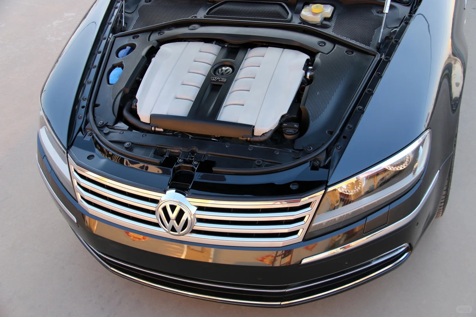 好车分享 Volkswagen Phaeton W12，末期版W12，真正的大众