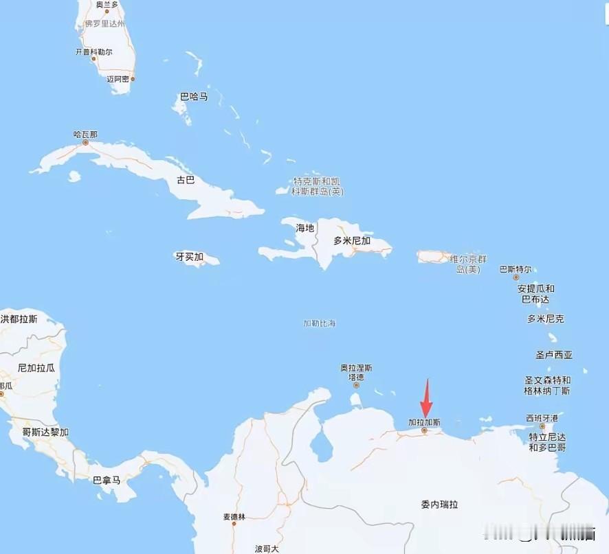 有网友找出了美国掳走委内瑞拉总统最有利的因素，就是首都加拉加斯本身就是一座海港，