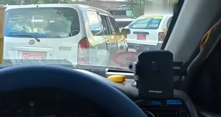 缅甸仰光频繁停电致车辆加气排长龙，出租车、公交车、货车受影响