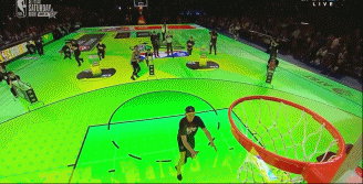 NBA全明星周末：
   三分大赛首轮，特雷杨26分，最后一点全进，暂列第一！
