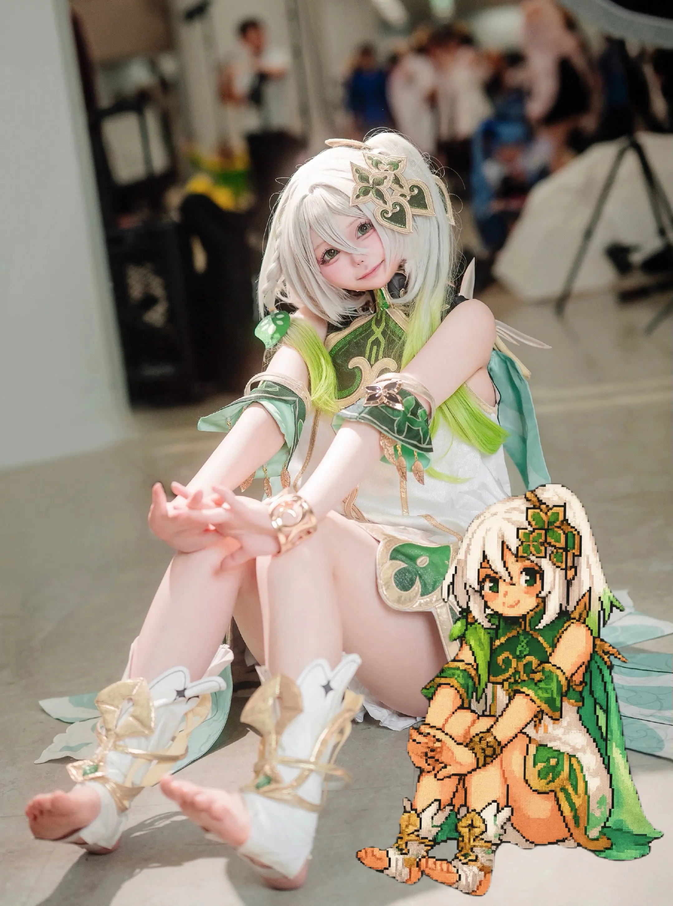 二次元 coser 原神 纳西妲 甜妹