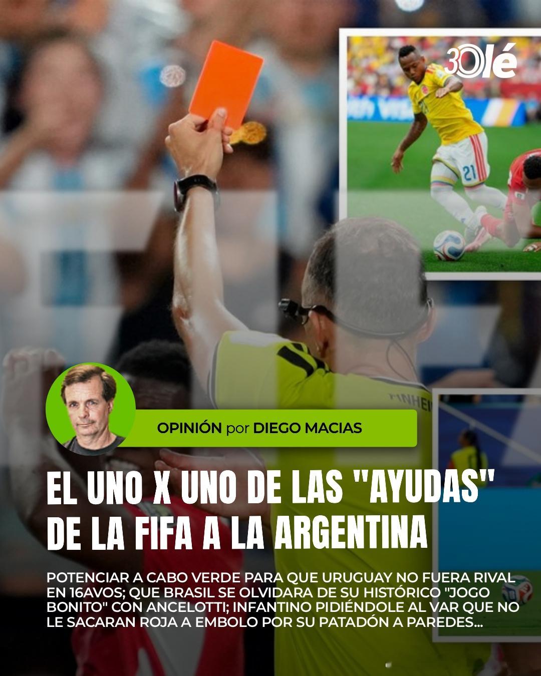 保送阿根廷？阿媒18点理由讽刺：FIFA要求梅西失点+逐一清除对手针对“国际足联