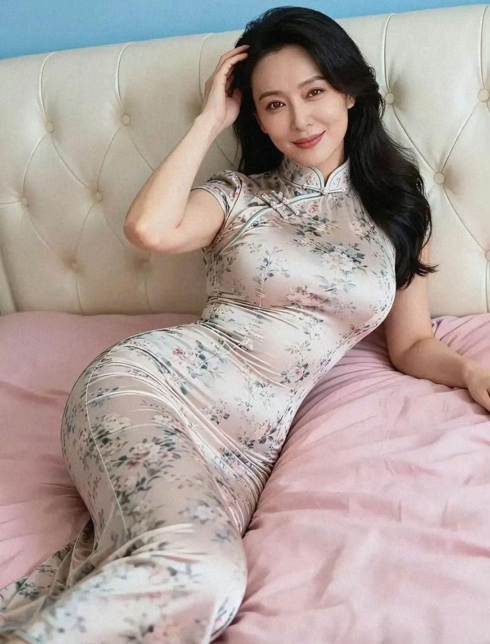 优雅旗袍，尽显东方韵味40岁女性如何吃出健康美丽?