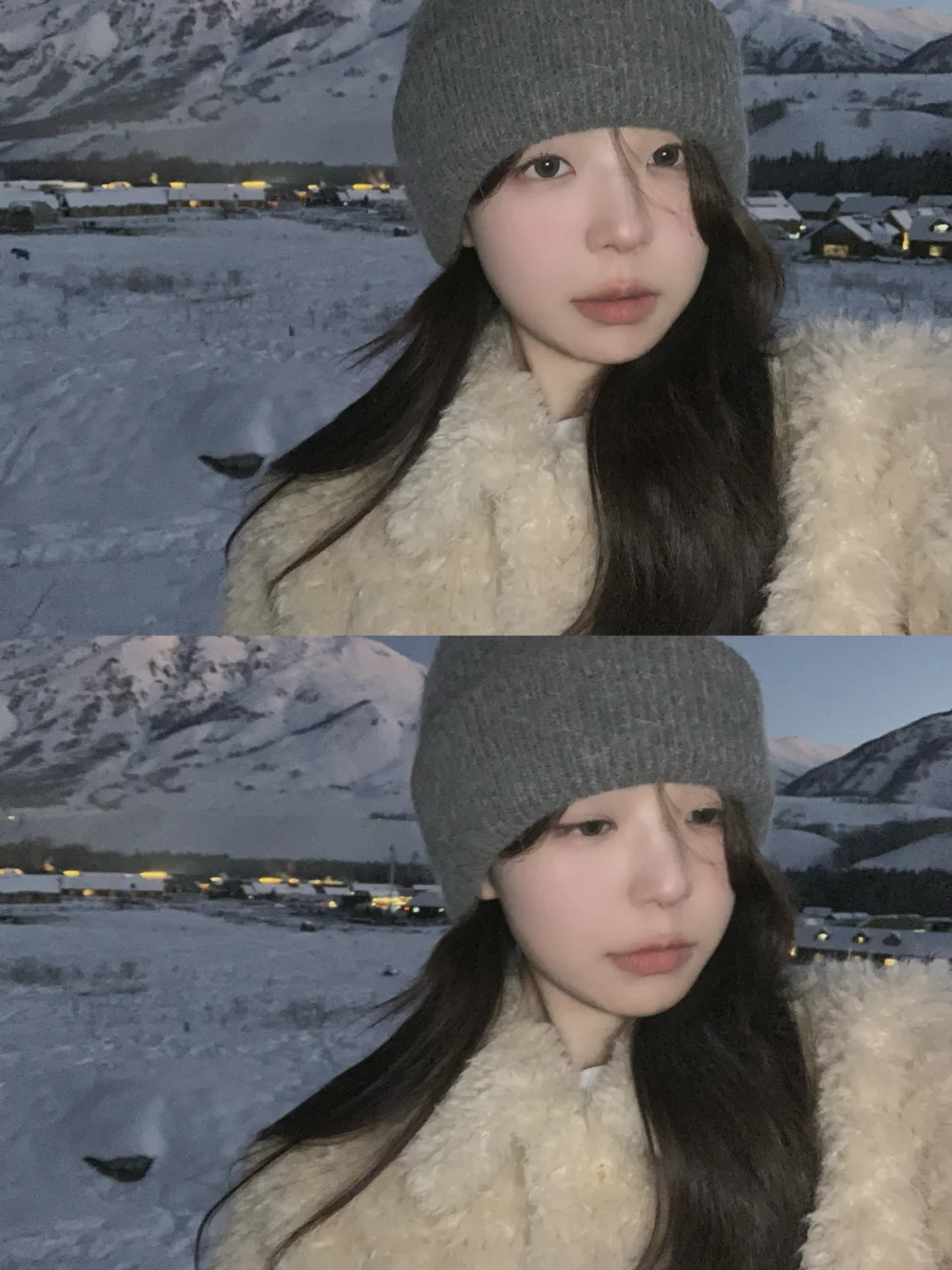 雪景拍照姿势合集📸韩剧女主氛围感我悟了！
