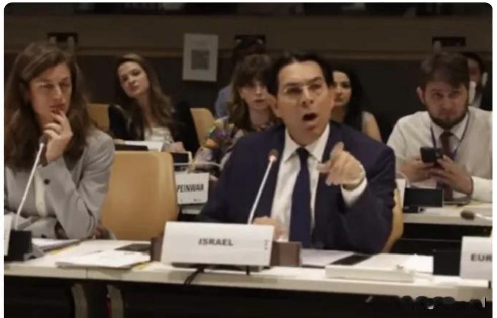以色列代表再次发飙，在联合国大骂秘书长特别代表:你给我闭嘴滚出去！

此事起因是