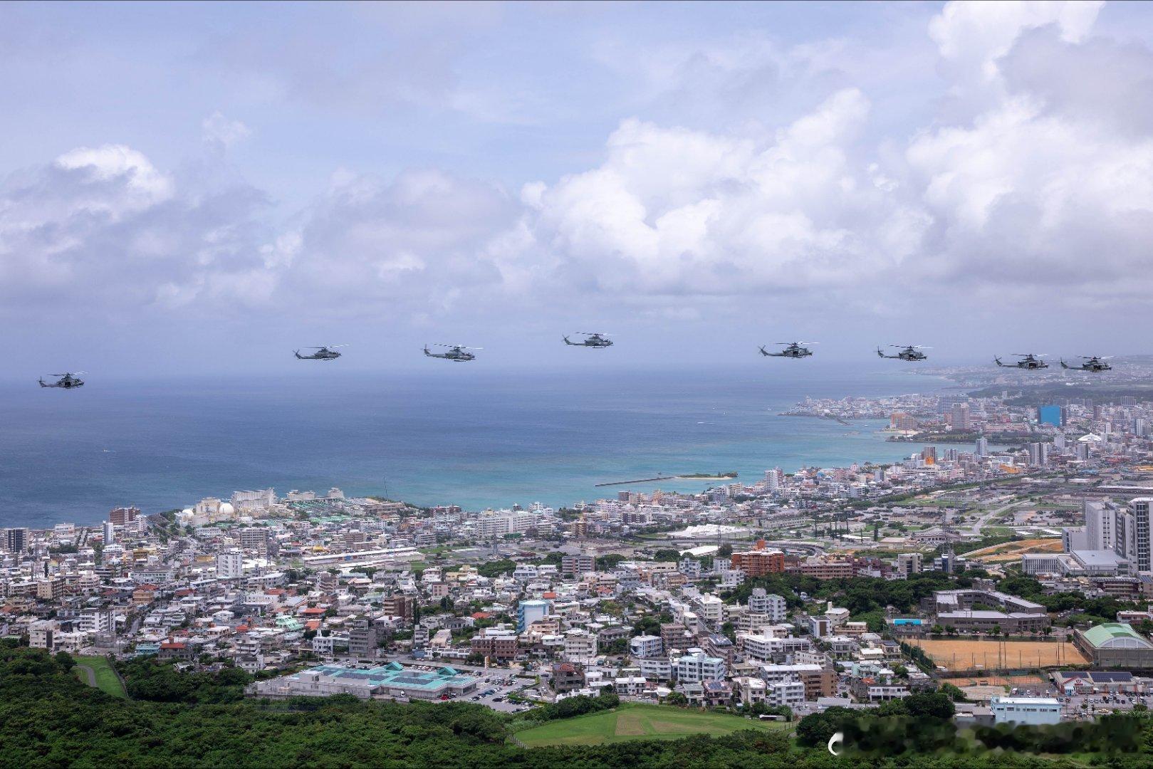2025年7月19日，冲绳，第169轻型攻击直升机中队。 ​​​