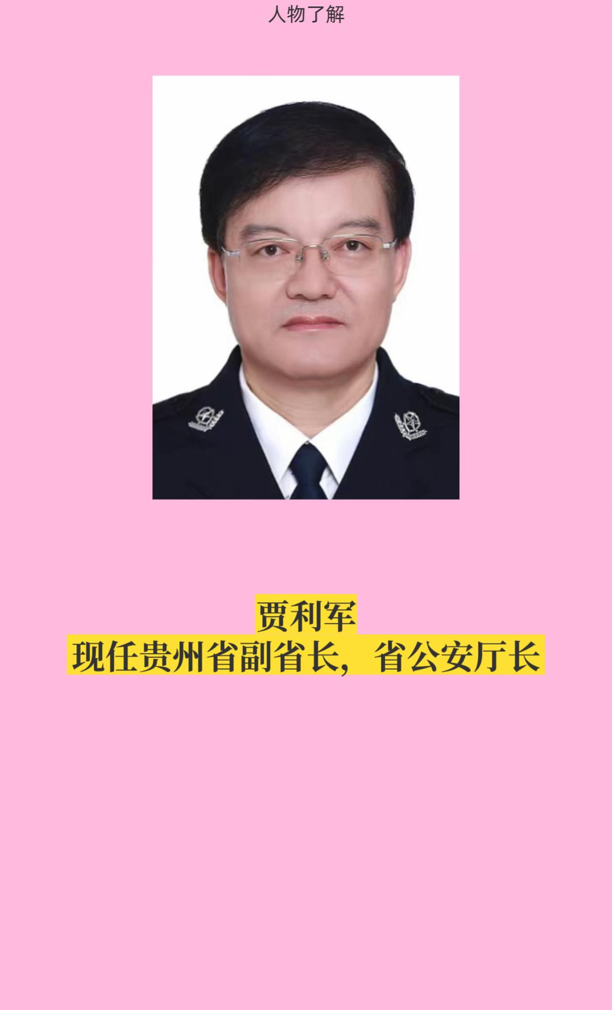 贵州公安厅领导。