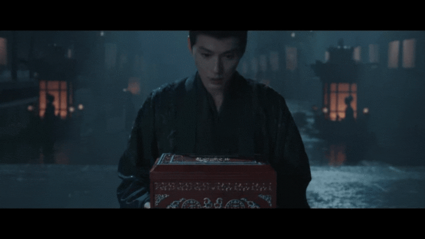 徐正溪淋雨戏幻视步步惊心若曦 徐正溪那夜的雨和若曦一样大 百花杀 雨幕磅礴氛围感