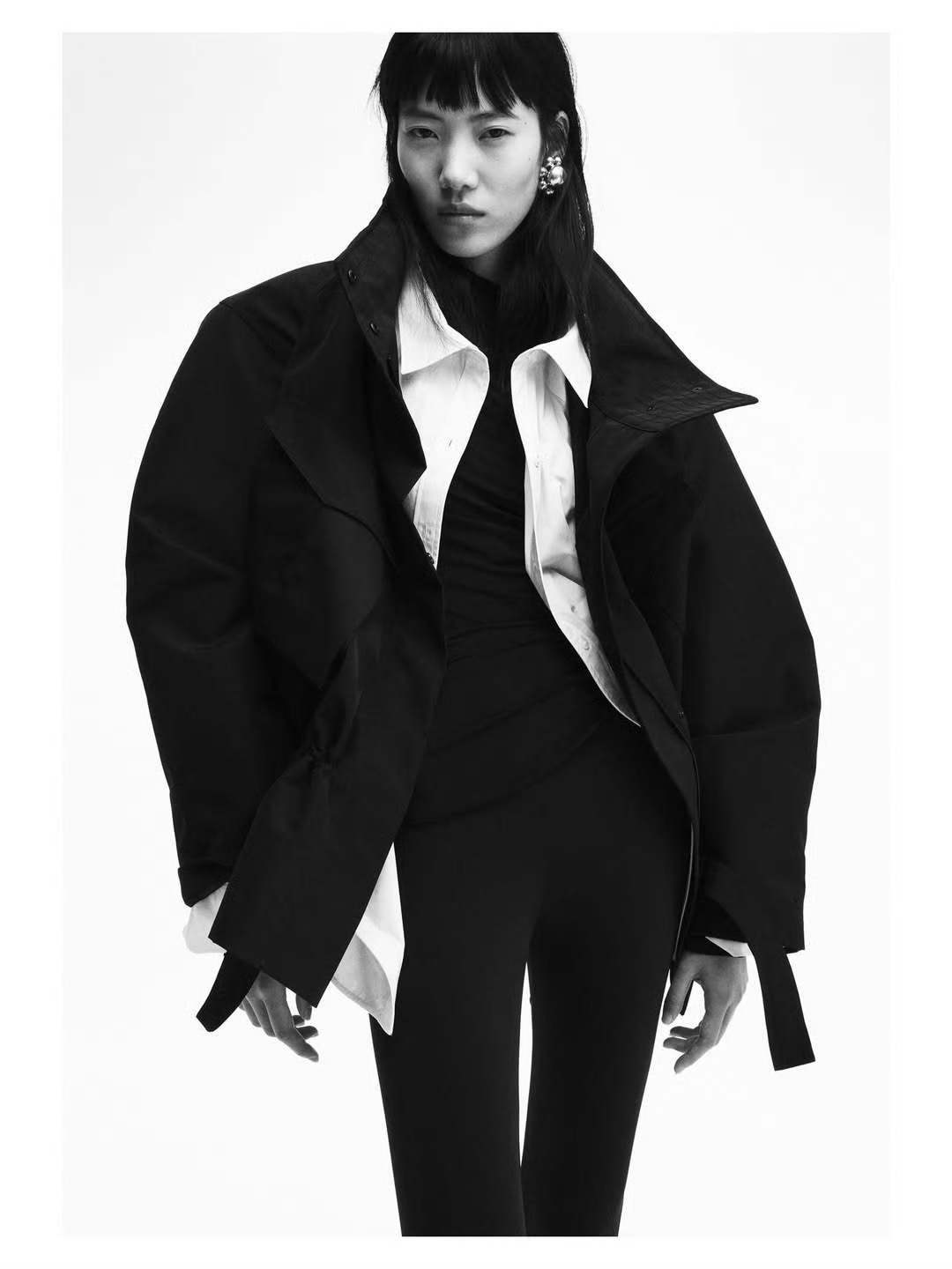 模特李禾佳H&M Studio S/S 2026 LookBook摄影：Joha