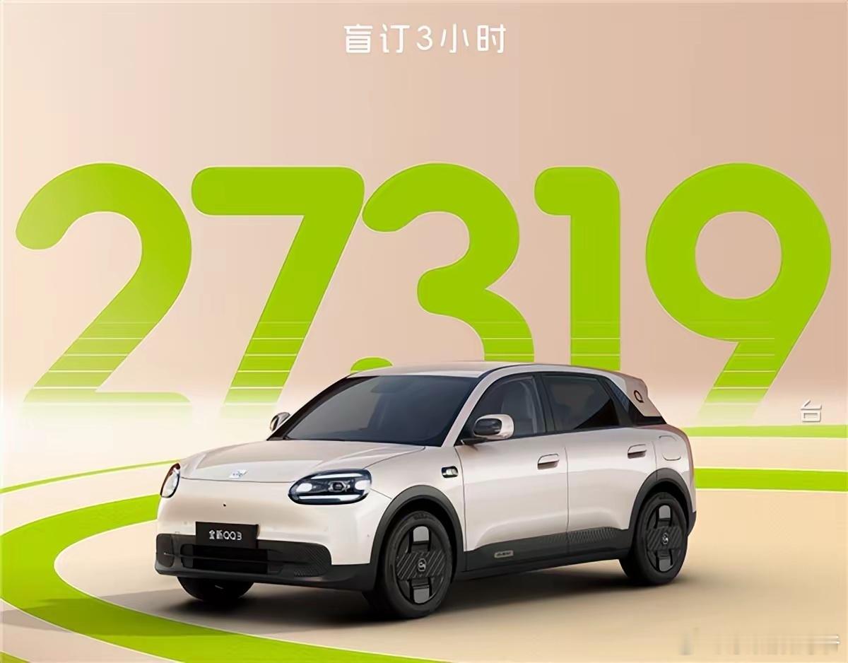 奇瑞QQ回来了！20分钟卖出10579台我愿称之为:百万以内性价比最高的车！百万