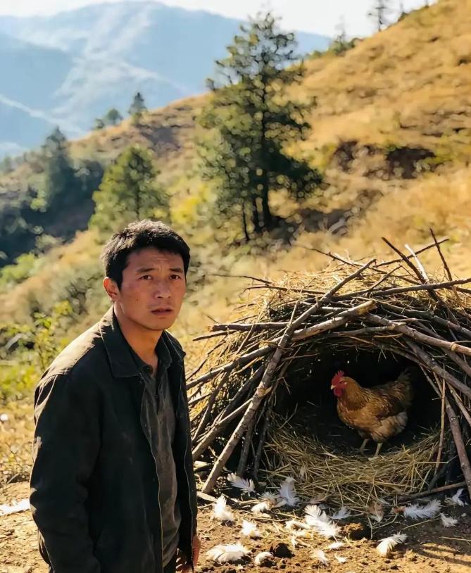 河南一男子包山养300只鸡，半年没捡着一个鸡蛋，谁料，跟踪到鸡窝撞见令人惊讶的一