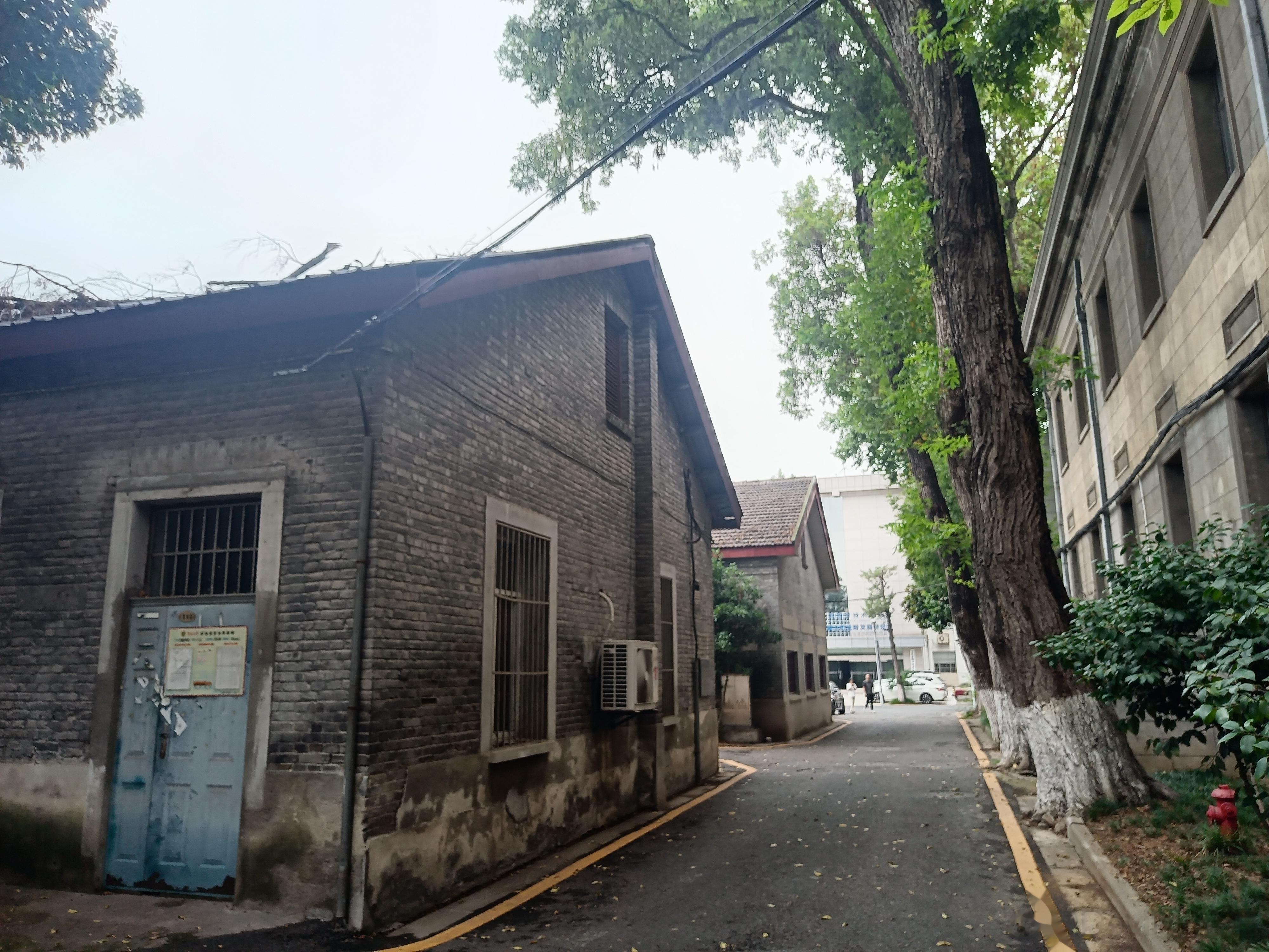 南京东大校园内的其它中央大学建筑，但年份最早的是最后其貌不扬的南京高等师范学堂遗