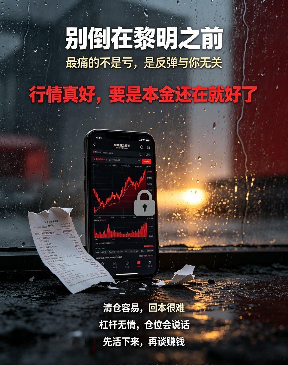 股市最扎心的真相：行情永远在你离场之后回暖今天看到一句特别扎心的股市段子，看完心