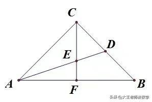 中考数学必刷题，几何题：
如图所示，已知△ABC为等腰直角三角形，∠ACB=90