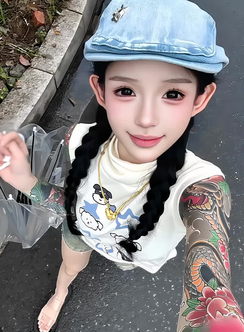 很想做甜妹 却偏偏喜欢短裤配dj