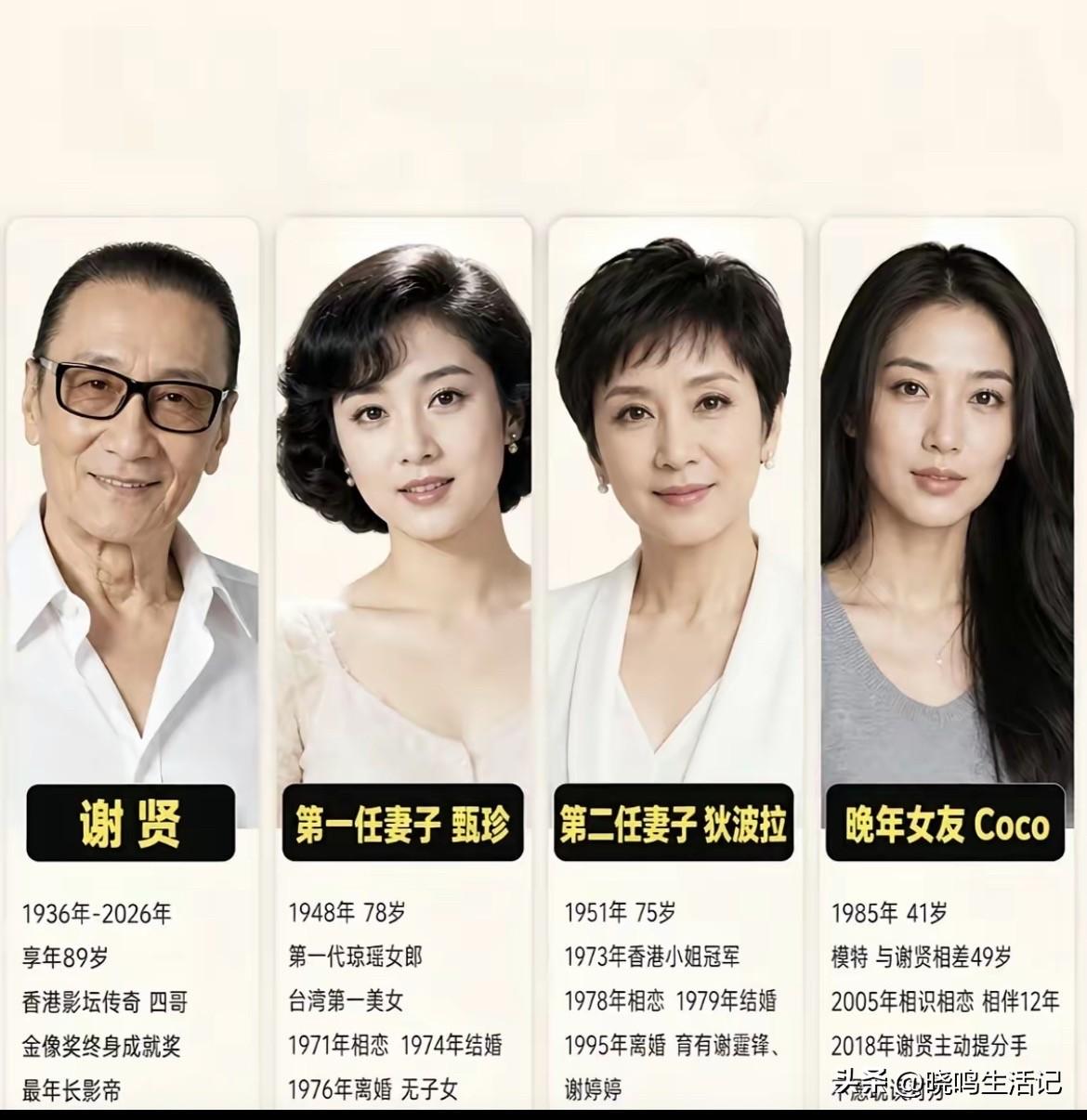 以我的审美，还是第一任妻子最美。