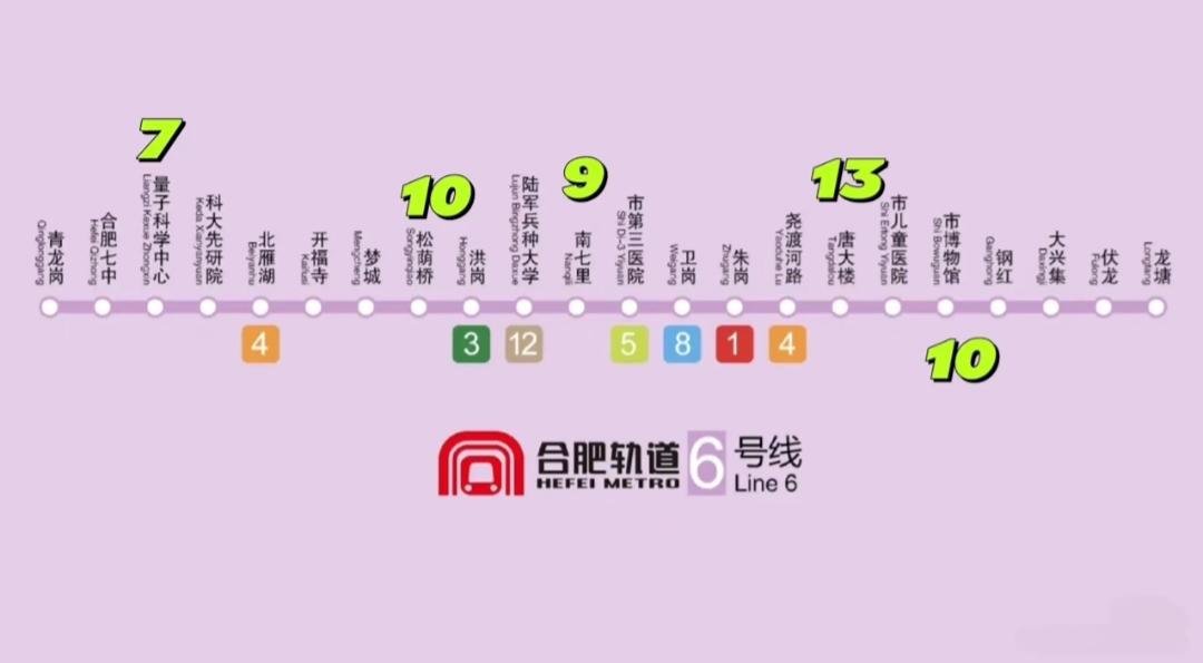 合肥人盼了好久的地铁6号线，终于要正式通车啦！特别是肥东人你们都在期待吗？

6