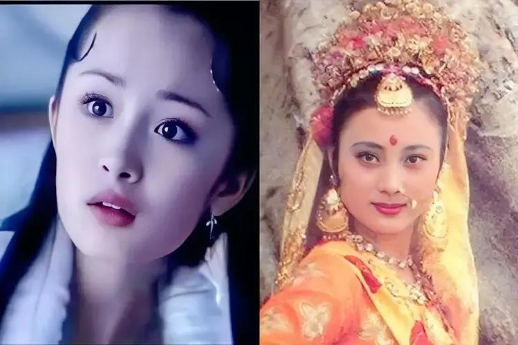 同样是仙女，杨幂当年的小倩，比李玲玉的的玉兔精更颜值更高，精致灵动，耐人寻味，你