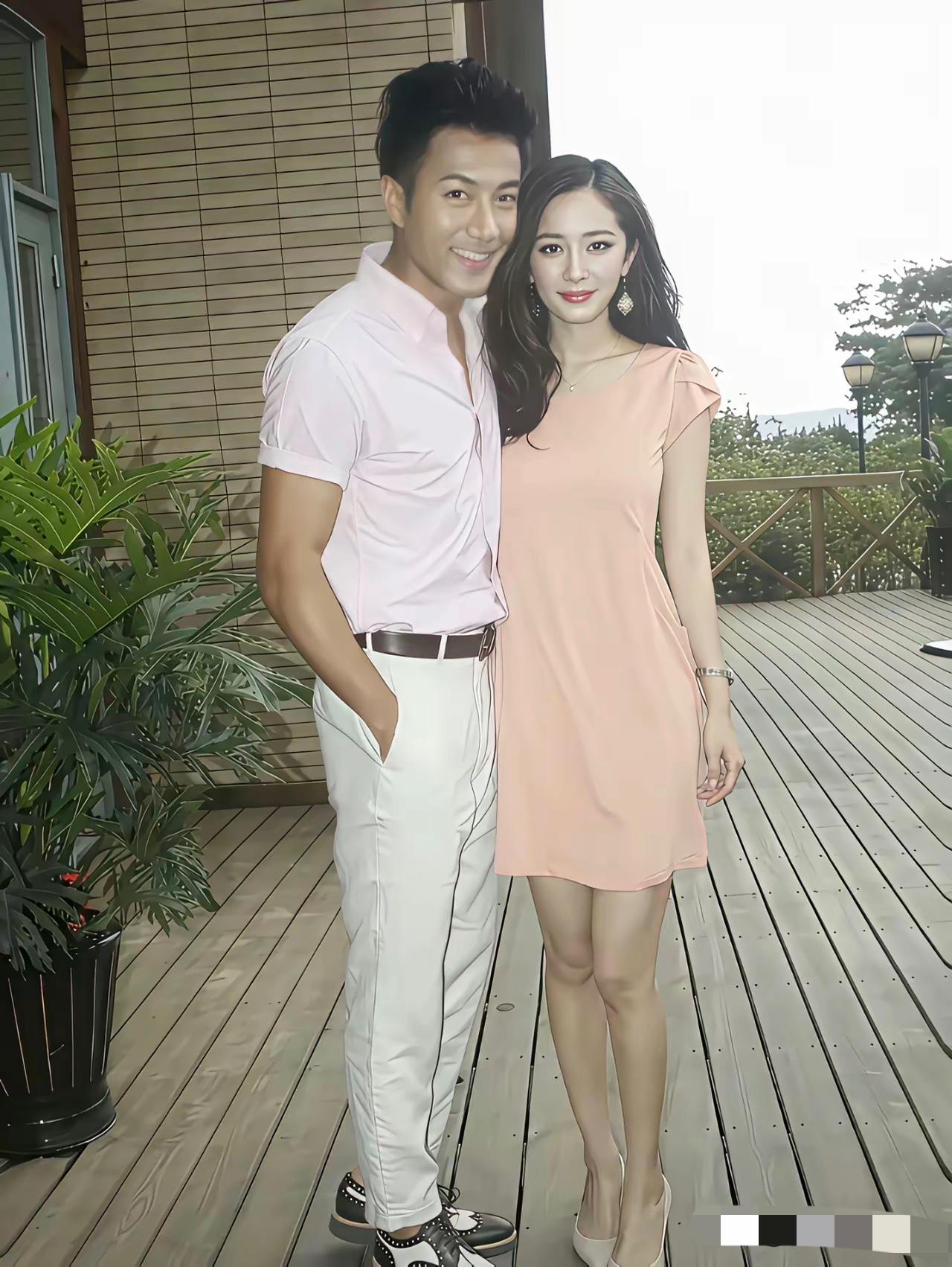 年轻时候的杨幂刘恺威还是非常恩爱的