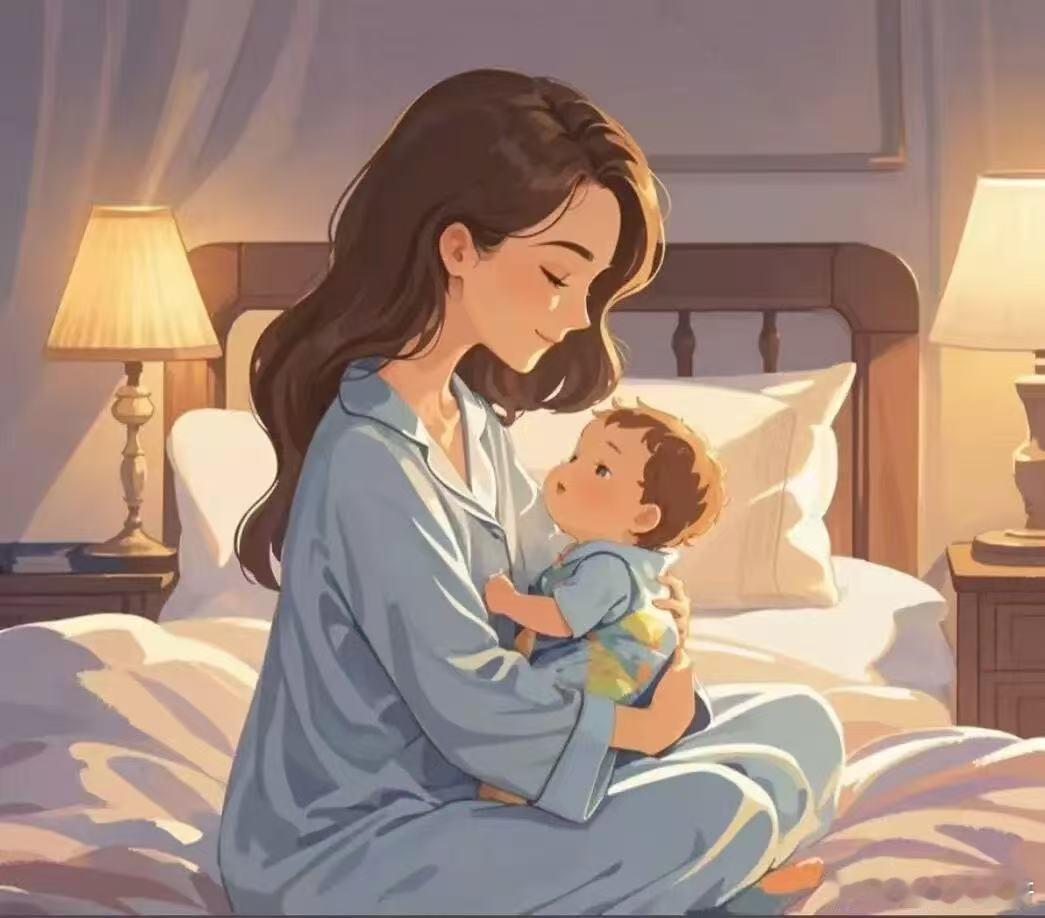 第一次当妈妈的真实感受怀上宝宝的时候满是憧憬，真正成为妈妈才明白，快乐和煎熬是并