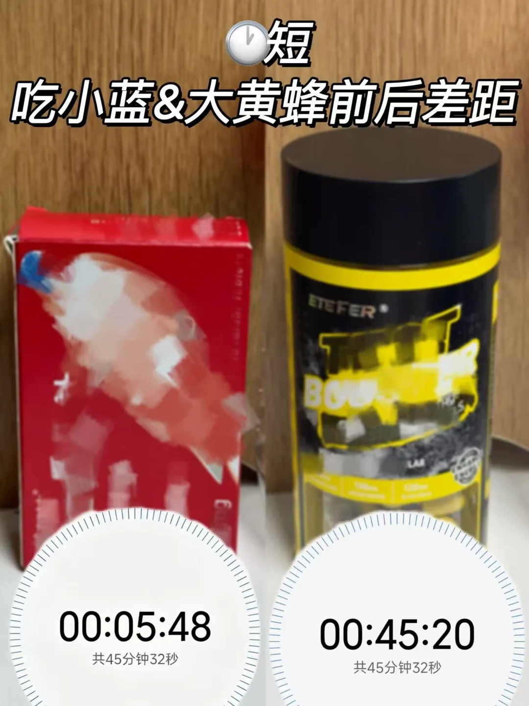 个人体验：小蓝和大黄蜂服用感受分享