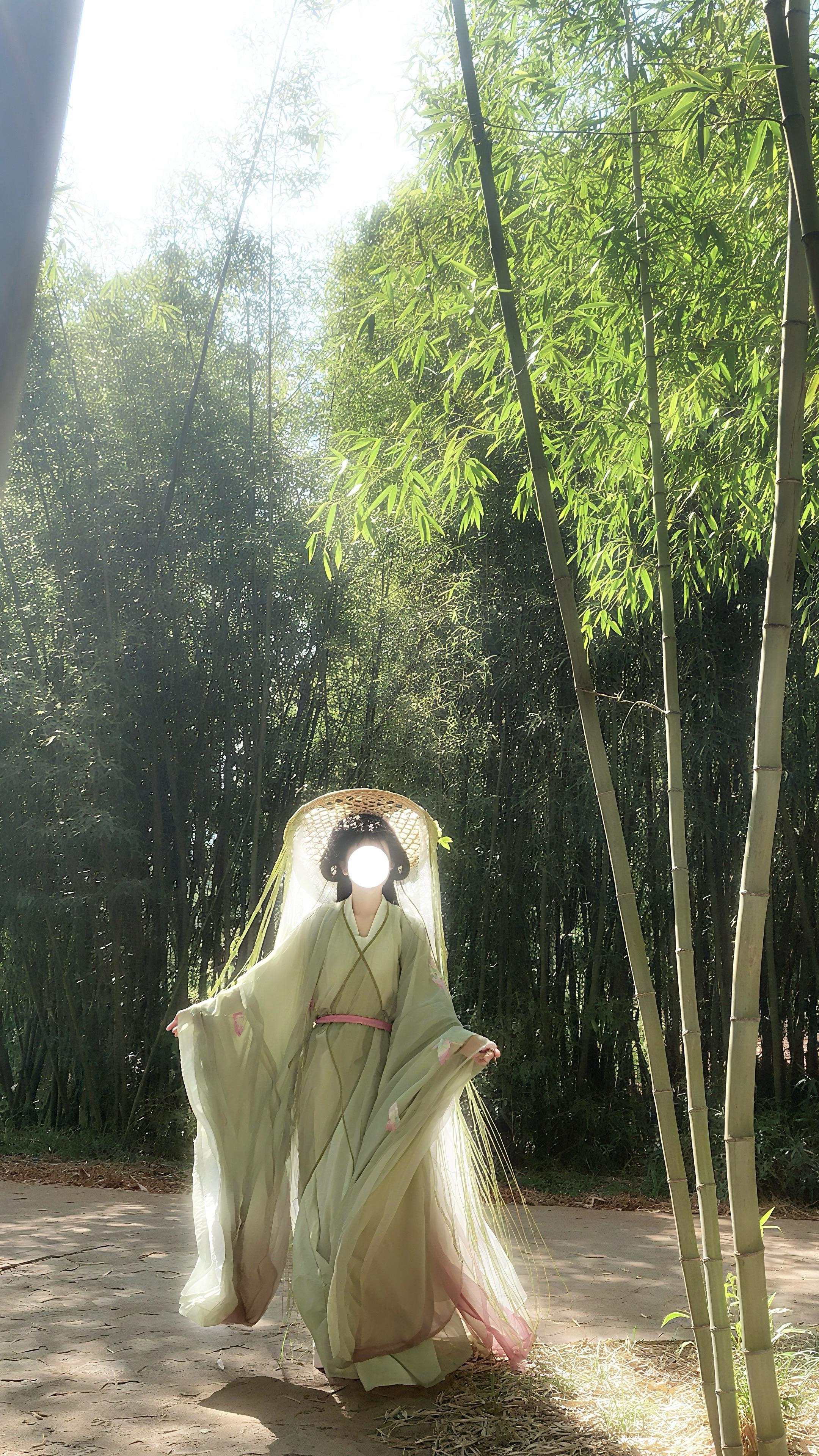 “知我晦暗，许我春朝。”清冷感汉服